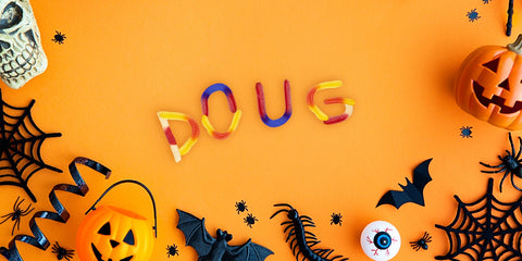 A candy themed Halloween background - Email / 100853