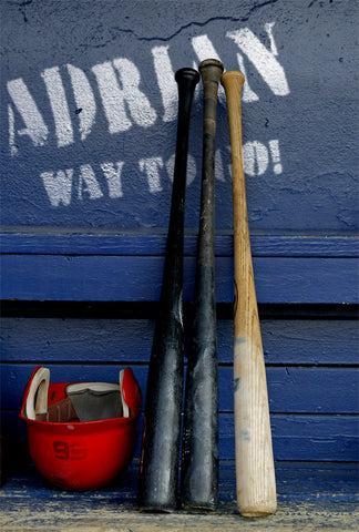 Baseball Bats and Helmet / 100392