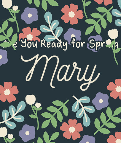 Dark Theme Flowers / 100866