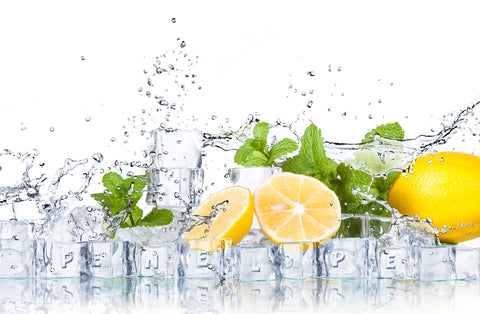 Lemons Mint and Ice / 100824