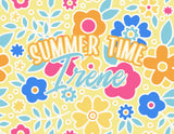 Summer Flowers Pattern / 100874