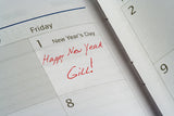 New Year Day On Calendar / 100345