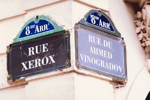 Parisian Street Sign / 100064