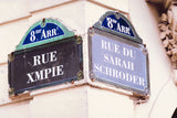 Parisian Street Sign / 100064
