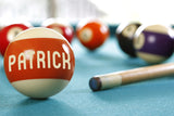 Pool Ball Closeup On a Pool Table / 100459