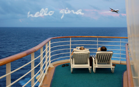 Relaxing On the Ship Deck / 100738