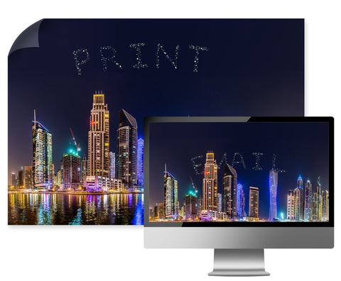 DUBAI SKYLINE Print & Email Bundle